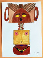 09556 Acquerello - Atmosfere Del Corno D'Africa - Totem - Watercolours