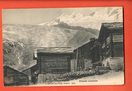 FM-34 Saas-Fee  Chalets Valaisans. Photo Bürgi 4441   Nicht Gelaufen - Saas-Fee