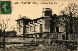 CPA AK BRIGNAIS Chateau De La Cote (444120) - Brignais