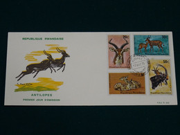 Rwanda 1975 Antilopes FDC VF - 1970-1979