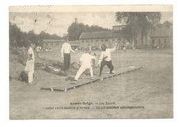 C.P. De BRASSCHAET (Belgium) - Armée Belge - Les Sports Combat Entre Maîtres D'Armes ESCRIME  - W.1444 - Fechten