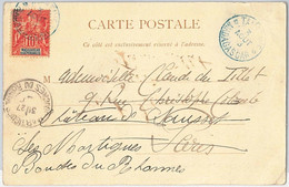 44947 - MADAGASCAR - POSTAL HISTORY - POSTCARD To FRANCE Tamatave /  Nossi Be 1903 - Brieven En Documenten