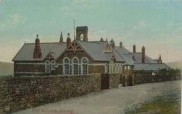 Varteg Torfaen The Schools   Hand Colored Used From St Nicolas Belgium - Unknown County