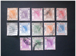 STAMPS HONG KONG 1954 Queen Elizabeth II 茅根 中國 - Used Stamps