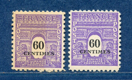 ⭐ France - Variété - YT N° 705 - Couleurs - Pétouilles - Neuf Sans Charnière - 1945 ⭐ - Nuovi