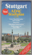 ADAC STADPLAN 1.20000, STUTTGART - Landkarten