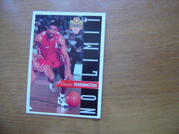 1995 Carte Basketball Panini DUANE WASHINGTON No Limit FFBB Basket - Sonstige & Ohne Zuordnung