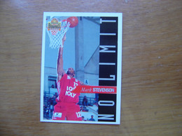 1995 Carte Basketball Panini MARK STEVENSON No Limit FFBB Basket - Sonstige & Ohne Zuordnung