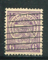 LUXEMBOURG- Y&T N°93- Oblitéré - 1907-24 Ecusson