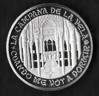 MEDALLA DE PLATA. ACUÑACIONES IBERICAS SERIE PROVINCIAS ANDALUZAS. GRANADA -  Monnaies De Nécessité