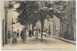 D 83 NANS LES PINS.  BOULEVARD DE LA MECQUE - Nans-les-Pins