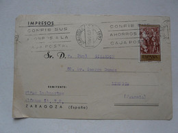 VIEUX PAPIERS - BON DE COMANDE . ZARAGOZA - FECHA DE ULTIMA JUGADA 1959 - Spanje