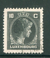 LUXEMBOURG- Y&T N°335- Oblitéré - 1944 Charlotte Rechterzijde