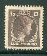 LUXEMBOURG- Y&T N°344- Oblitéré - 1944 Charlotte De Profil à Droite