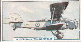 4 Boulton & Paul Overstrand - Aircraft Series 1938 - Godfrey Phillips Cigarette Card - Original - Military - Travel - Phillips / BDV