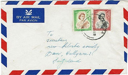 NZ - SWITZERLAND 1955 QEII COMMERCIAL COVER 1/9 RATE - Covers & Documents