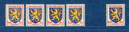 ⭐ France - Variété - YT N° 903 - Couleurs - Pétouilles - Neuf Sans Charnière - Droite Avec Charnière - 1951 ⭐ - Neufs