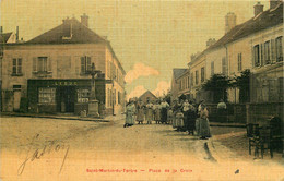 VAL D'OISE  SAINT MARTIN DU TERTRE  Place De La Croix - Saint-Martin-du-Tertre