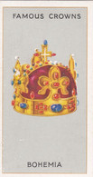 Bohemia  - Famous Crowns 1938  -  Phillips Cigarette Card - Original - Royalty - Phillips / BDV