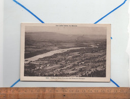 FAUCIGNY Haute Savoie 74 : Panorama Sur La Vallée De L'Arve Vu Du Chateau / Cachet Centre De Convalescence FM 1943 - Faucigny