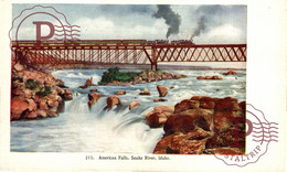 AMERICAN FALLS SNAKE RIVER IDAHO    EEUU USA UNITED STATES - Idaho Falls