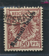 Marshall-Inseln (Dt. Kol.) 12 Geprüft Gestempelt 1900 Aufdruckausgabe (9648314 - Marshall-Inseln