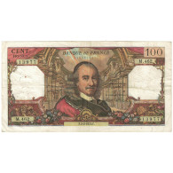 France, 100 Francs, 1970, 1970-02-05, TB, Fayette:65.30, KM:149c - 100 F 1964-1979 ''Corneille''