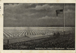 Nederland, MARGRATEN, Amerikaansche Militaire Begraafplaats (1940s) Ansichtkaart - Margraten