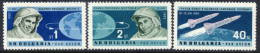 BULGARIA 1962 Vostok 3 And 4 Team Flights Set  MNH / **.  Michel 1355-57 - Neufs