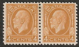 Canada 1932 Sc 198 Mi 165 Yt 164 Pair MH* - Unused Stamps