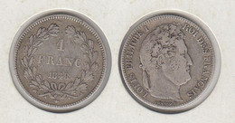 FRANCE 1 Franc 1848 A 1f Louis Philippe I - 1 Franc