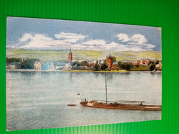 13977" ELTVILLE-ANSICHT VOM RHEIN " -VERA FOTO-CART. POST. NON SPED. - Eltville