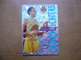 1995 Carte Basketball Panini FREDERIC FORTE Season Leaders FFBB Basket - Autres & Non Classés