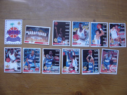 1995 Carte Basketball Panini EQUIPE OLYMPIQUE ANTIBES JUAN LES PINS Basket FFBB - Autres & Non Classés