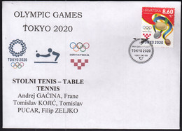 Croatia 2021 / Olympic Games Tokyo 2020 / Table Tennis / Croatian Athletes / Medals - Summer 2020: Tokyo