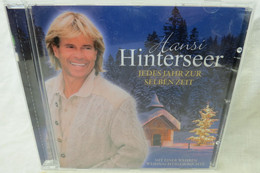 CD Hansi Hinterseer "Jedes Jahr Zur Selben Zeit" Mit Einer Wahren Weihnachtsgeschichte - Christmas Carols