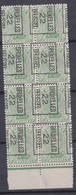 60 B Bruxelles 22 - Typo Precancels 1922-26 (Albert I)