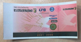 70183 163/ BIGLIETTO Stadio - PALERMO Serie A 2001/02 - Biglietto In Bianco - Toegangskaarten