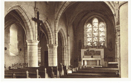 CPSM FRANCE 55 MEUSE VIGNEULLES-LES-HATTONCHATEL - Intérieur De L"Eglise Fortifiée - Vigneulles Les Hattonchatel