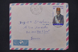 COMORES - Enveloppe De Moroni Pour La France En 1974, Affranchissement Président Saïd Mohamed Cheikh - L 106841 - Lettres & Documents