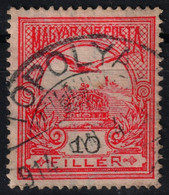 TOPOLYA Topola Postmark TURUL Crown 1914 Hungary SERBIA Vojvodina BACKA BÁCS BODROG County KuK Wmk7. 10 Fill - Préphilatélie