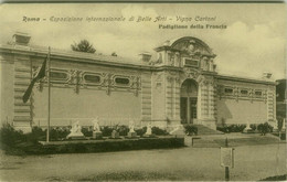 ROMA ESPOSIZIONI INTERNAZIONALE DI BELLE ARTI - VIGNA CARTONI - PADIGLIONE DELLA FRANCIA - 1911 ( 7811) - Exposiciones