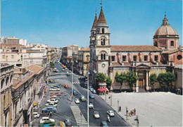 ACIREALE XIPHONIA - CATANIA - PIAZZA DUOMO E CORSO UMBERTO - AUTO - 1986 - Acireale