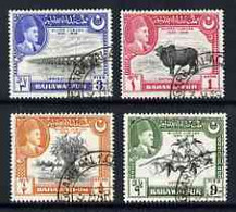 Bahawalpur 1949 S Jubilee Of Accession Set Of 4 Very Fine Used, SG 39-42 - Bahawalpur