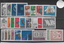 BRD - ANNEE COMPLETE 1965 ** MNH  - YVERT N°329/355 - - Collections Annuelles