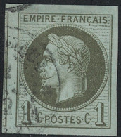 COLONIES GENERALES - EMPIRE - N°7 SUPERBE MARGE DONT VOISIN - OBLITERE - COTE 100€. - Napoléon III