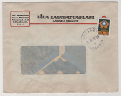 TURKEY,TURKEI,TURQUIE ,LIBA LAB, 1982 COVER - Covers & Documents