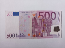 500 EURO SPANIEN(V), T001, DUISEMBERG, AUNC, Very Scarce - 500 Euro