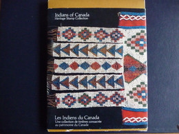 (5) CANADA INDIANS OF CANADA HERITAGE STAMPS COLLECTION SEE SANS. - Verzamelingen