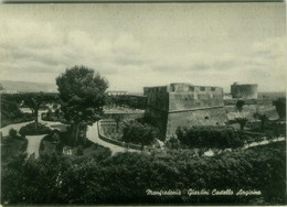 MANFREDONIA - GIARDINI CASTELLO ANGIOINO - EDIZIONE DE SALVIA - 1950s (7891/2) - Manfredonia
